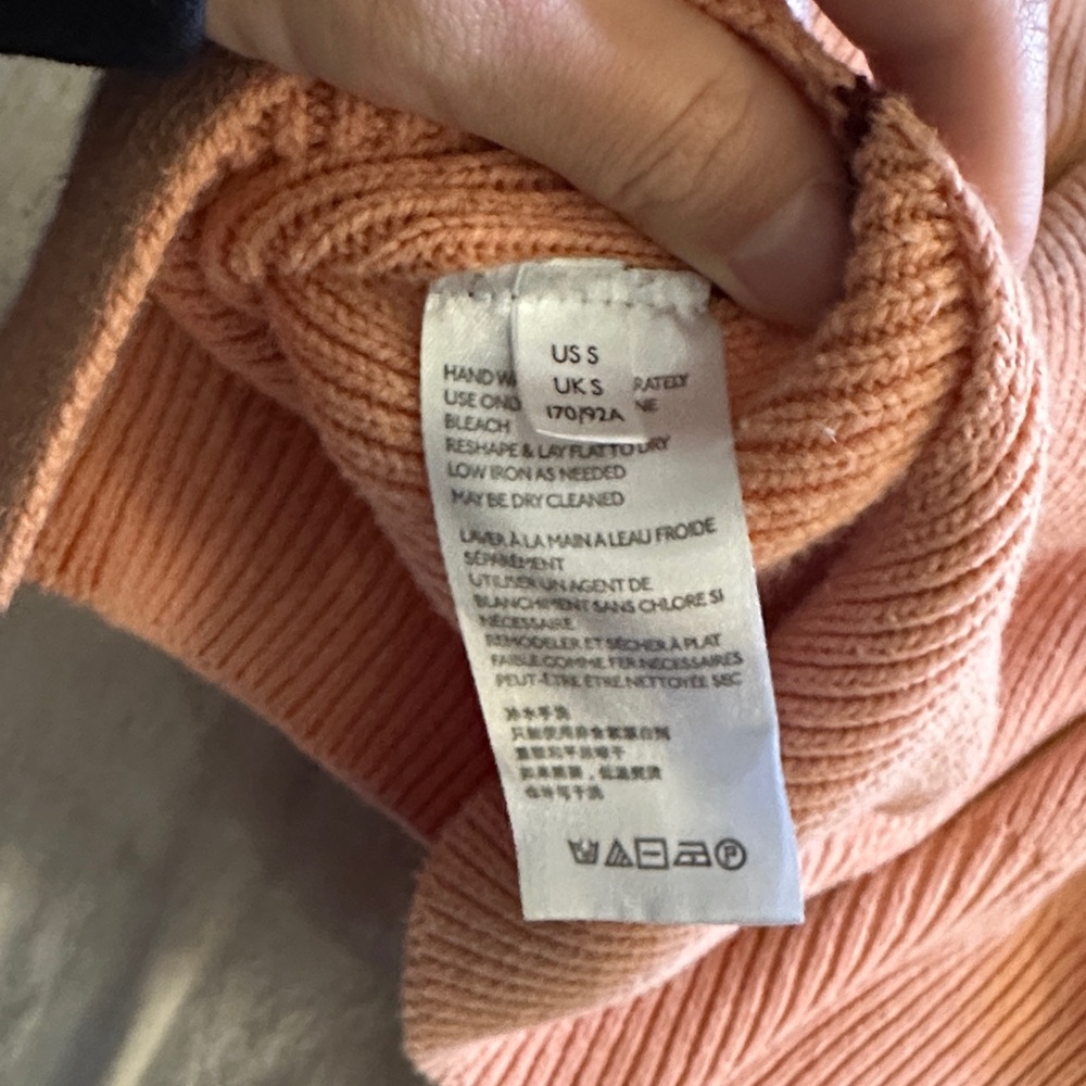 Free People Oversized Colorblock Sweater - Picture 5 of 6